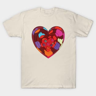 Hearts in hearts T-Shirt